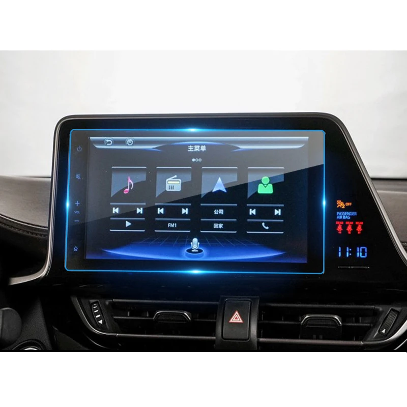 Автомобильная защитная пленка из закаленного стекла для Toyota C HR 2016 2017 2018 GPS Радио