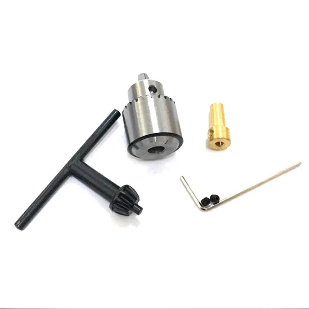 0.3-4mm JT0 Taper Mounted Key Type Mini Tapered Bore Drill Chuck with Key 0.3-4mm JT0 Taper Mounted Key Type Mini Tapered Bore Drill Chuck with Key