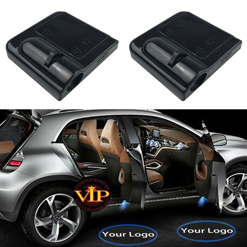 1pcs Car Door Welcome Light Laser Projector Logo Ghost Shadow LED Light for BMW Toyota Mercedes Volkswagen Mazda Ford