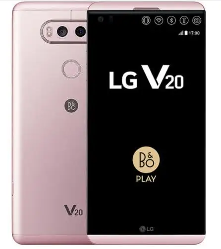 Разблокированный мобильный телефон lg V20 4 Гб ОЗУ 64 Гб ПЗУ Android 5,7 ''дюймовый Snapdragon 820 16MP+ 8MP камера 4G LTE lg V20 мобильный телефон - Цвет: Pink