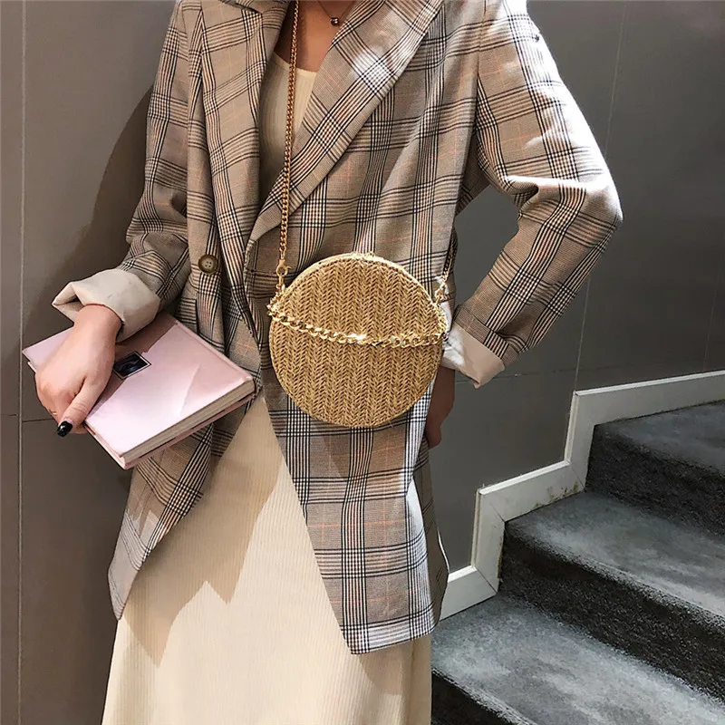Straw Female Shoulder Bag Crossbody Bag for Women 2019 Messenger Bags women's bag bolsa feminina sac a main 30AP0414