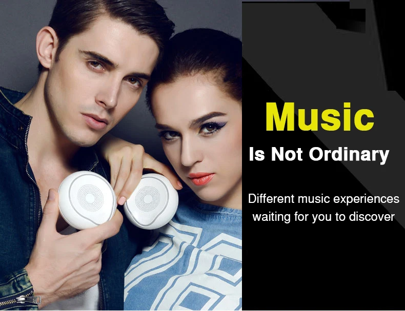 Mini Portable Speaker Wireless bluetooth Speaker IPX4 Waterproof Soundbar Bass Boombox Sound box with Mic TF Card LED light (1)