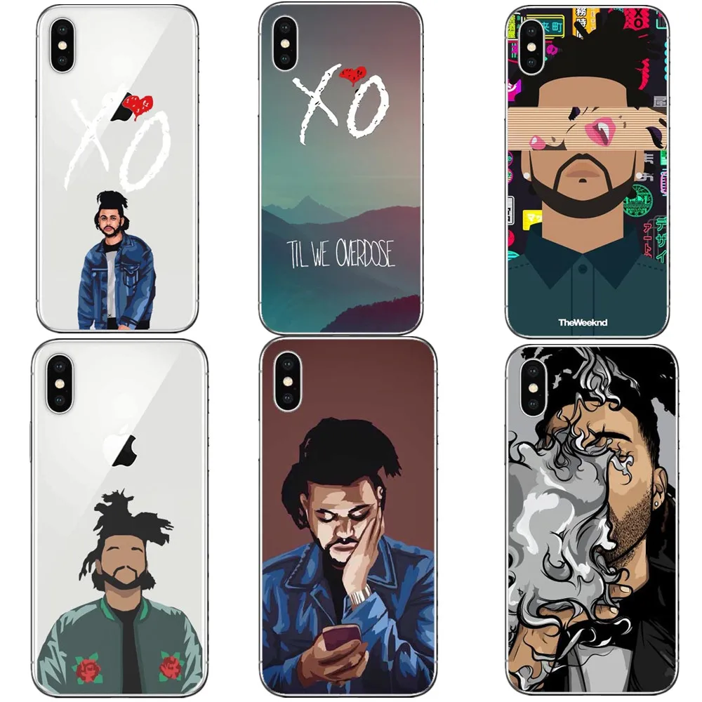 Чехол для телефона Singer The Weeknd iPhone X 8 Plus 7 7Plus 6 6S 5 5S SE XS MAX XR Starboy XO Жесткий | Мобильные