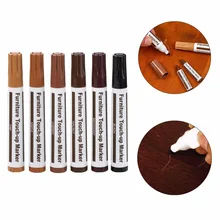 3Pcs Furniture Repair Pen Markers Scratch Filler Paint Remover For Wooden Cabinet Floor Tables Chairs #007