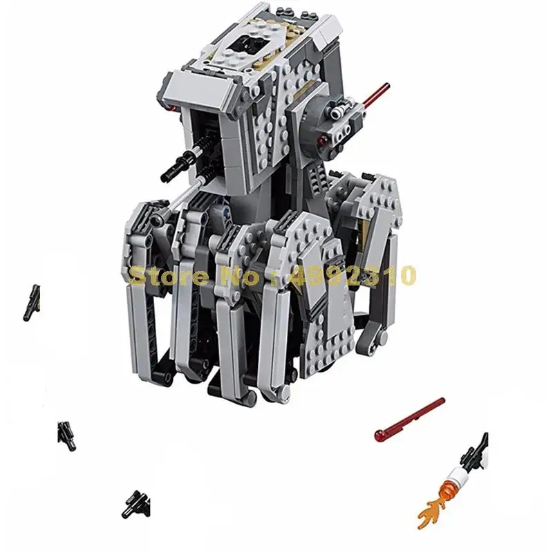 

620pcs star war scout walker genuine 4 figures building block 75177 Bricks Toy