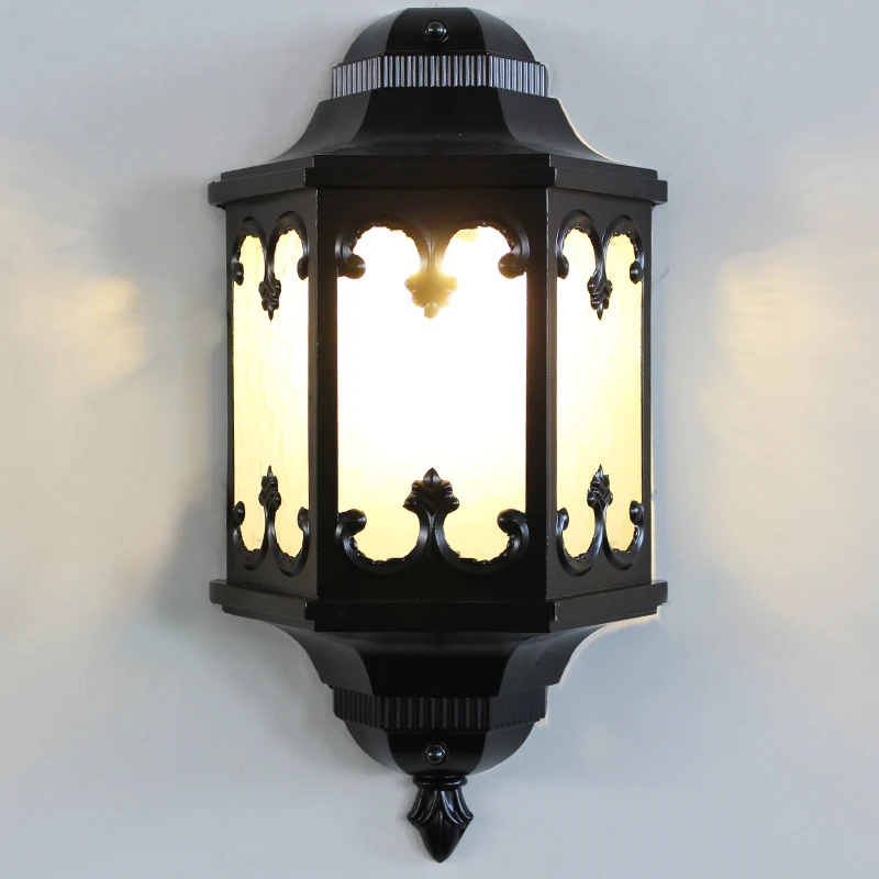 

traditional outdoor wall lamp waterproof retro villa balcony courtyard lamp creative corridor stairs lamp outdoor LED wall light