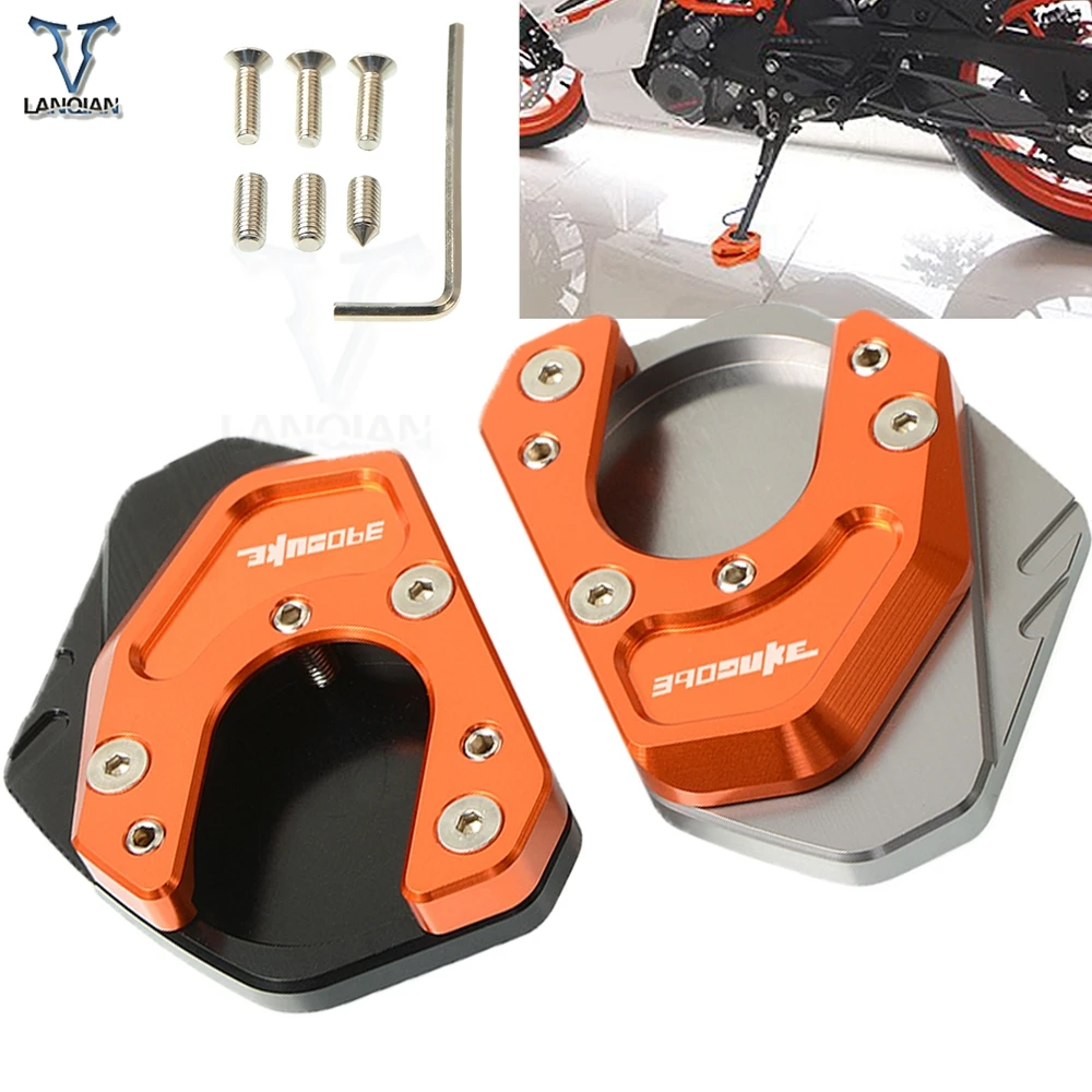 For KTM 390 Duke 2013 2018 Motorcycle Accessories CNC Kickstand Foot