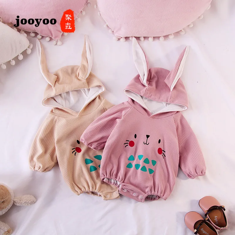 

Baby's Long-sleeved Bottomcoat Spring and Autumn One-piece Clothes Triangular Children's Outdoor Clothes