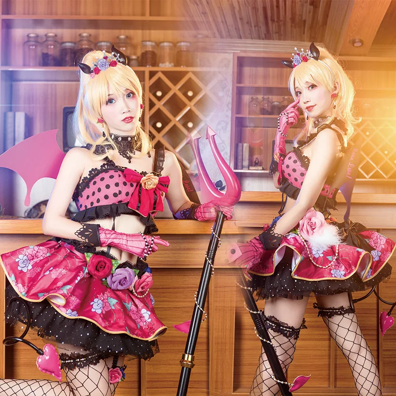 ROLECOS Lovelive Косплей Костюм Маленький Дьявол Love Live косплей все костюм персонажей kotory