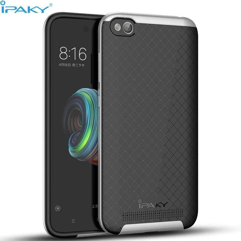 

iPaky Original Shell For Xiaomi Redmi 5A Case 4A Cover PC Frame+Silicone Hybrid Back Cellphone Case for Xiaomi Redmi 6A 4A 5A