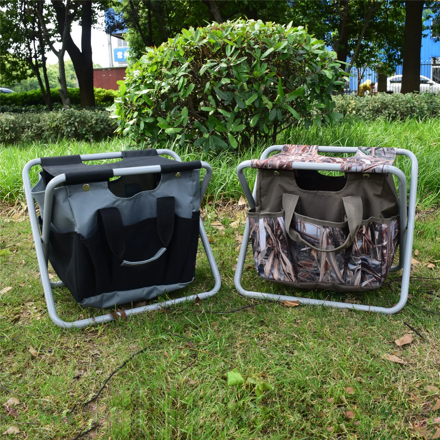 

1pcs Two-user Multi-function Portable Folding Storage Bag Fishing Stool Folding Chair Free Shipping