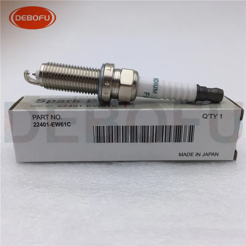 50 штук, OEM 22401-EW61C FXE22HR11 двойной иридиевая Свеча зажигания для Nissan, Infiniti 3.5L V6 22401 EW61C FXE22HR 11 22401EW61C FXE22HR-11