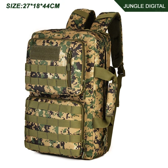 Outdoor 35L Sport Climbing Camping bag 3 Use Shoulder bag Trekking Molle Travel Bag Military Tactical Backpack mochila militar Jungle digital