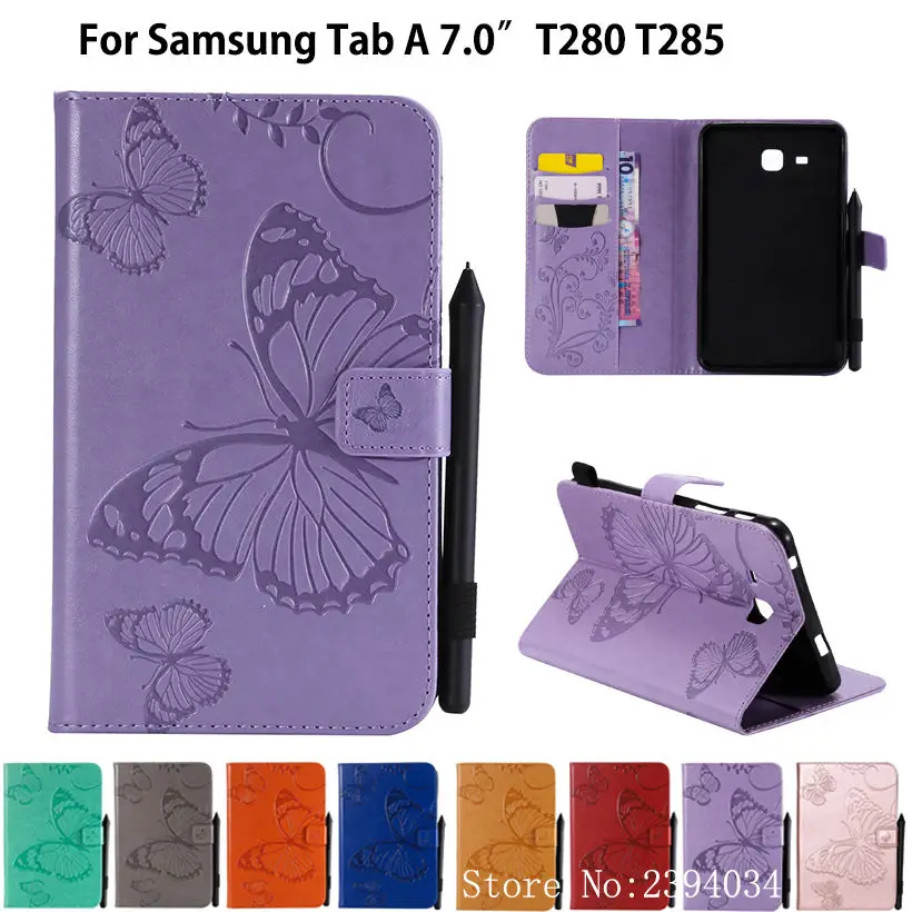 Case For Samsung Galaxy Tab A A6 7.0 2016 T280 T285 SM T285 7.0" Cover
