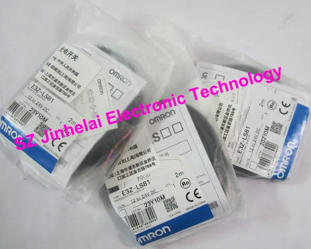 

100% Authentic original E3Z-LS81 OMRON PHOTOELECTRIC SWITCH 12-24VDC 2M