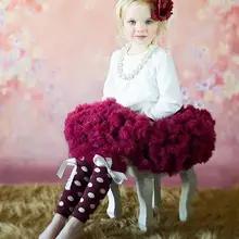 Юбка-американка пышная шифоновая юбка-американка для девочек от 18 месяцев до 10 лет однотонные юбки-пачки юбка для танцев для девочек Рождественская фатиновая юбка-американка