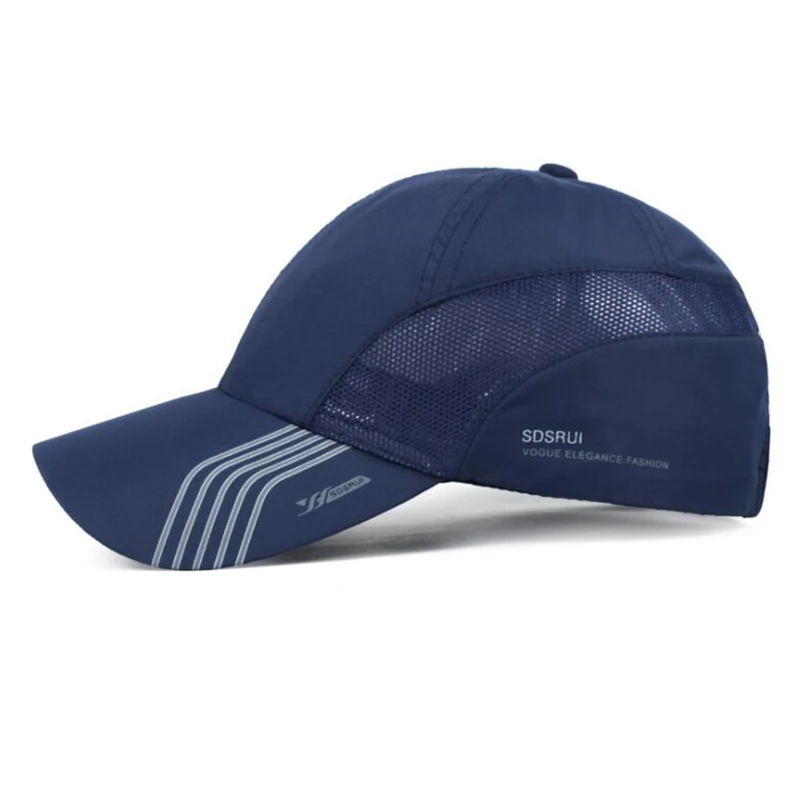 Sun Hats For Men Mesh Baseball Cap Man 