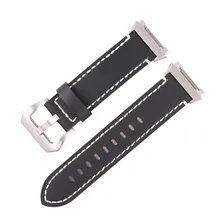 Ouhaobin роскошный кожаный ремешок браслет часы ремешок для Fitbits ионная Прямая поставка