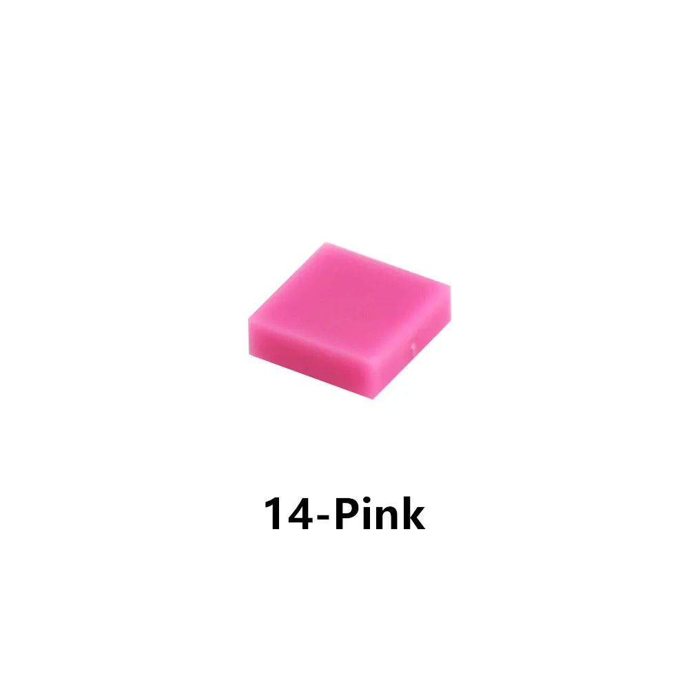 LEGO x 100 Bright Pink Tile 1 x 1 with Groove NEW bulk lot
