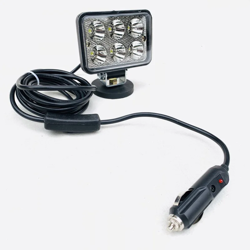 

30W LED Magnetic Work Light CAR Outdoor Repair Camping Flashlight Emergency Inspection lamp Portable Spot Search light 12V/24V