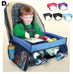 Детский стол подлокотник для сидения автомобиля хранения детские игрушки для младенцев держатель для коляски водонепроницаемый еда стол