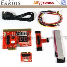 2016 новый PCI PCI-E miniPCI-E LPC для диагностики материнской платы тест диагностический Анализатор Post тестовые карты для ноутбуков и настольных компьютеров