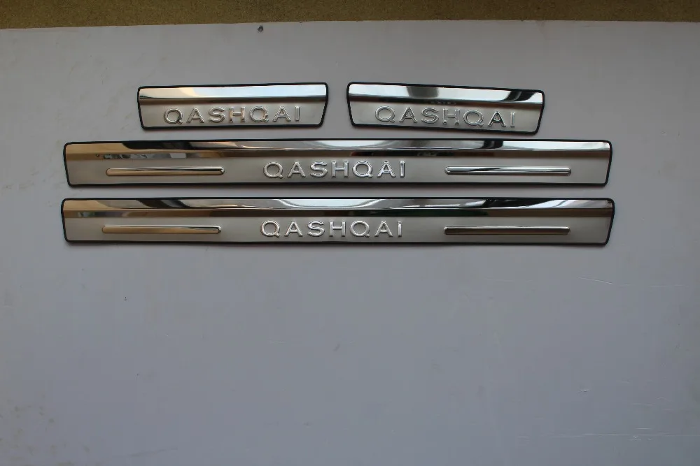LB автомобильный Стайлинг для Nissan Qashqai 2009 2013 протектор порога боковой двери
