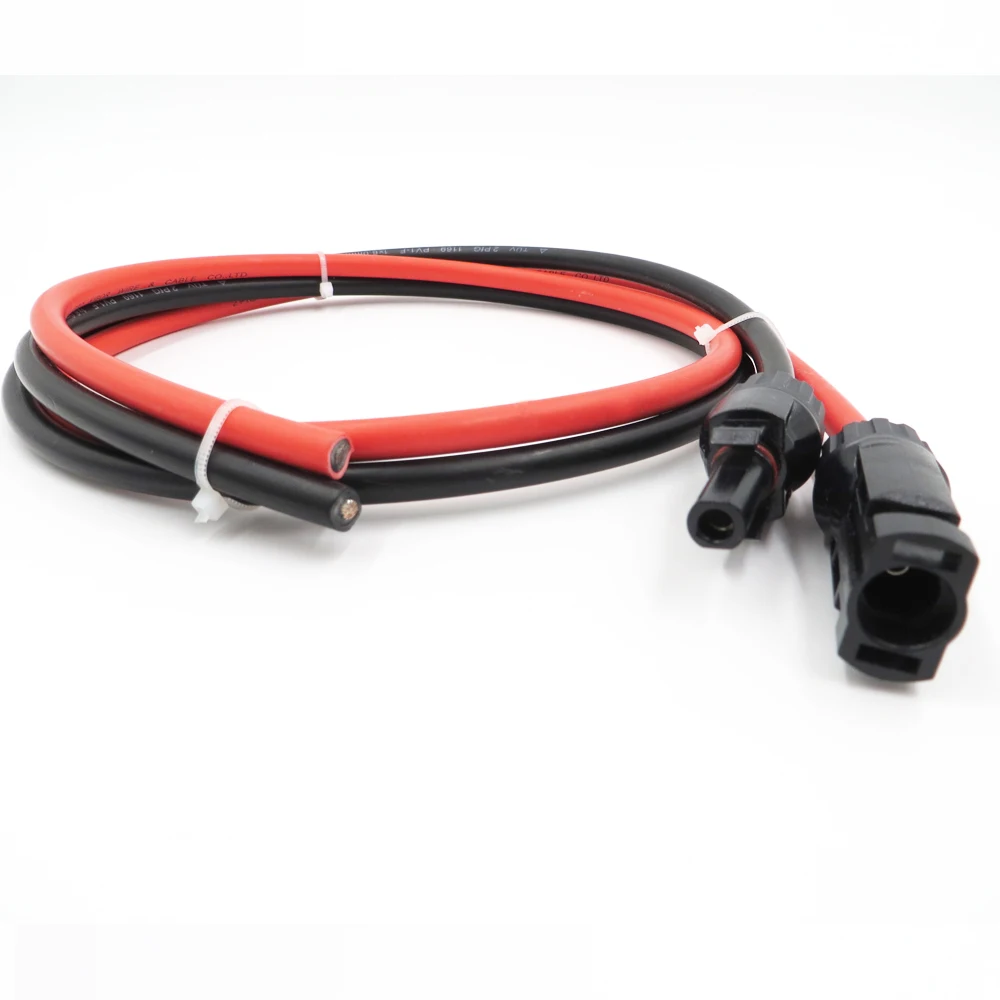1 пара/лот MC4 разъем 12AWG м 2 3 5 10 кабель Мужской Женский Расширение подключения