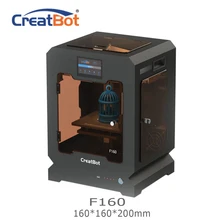 F160 creatbot 3D-принтеры один экструдер 160*160*200 мм 1,75 мм ABS печать дешевые 3D-принтеры Ultem Peek принтера