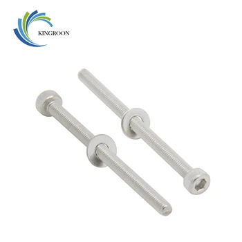 

5pcs/lot M3 Hexagon Screws 3D Printers Parts Bolt Fasteners 45mm Hex Leveling Washer Components Part Stainless Steel Accessories