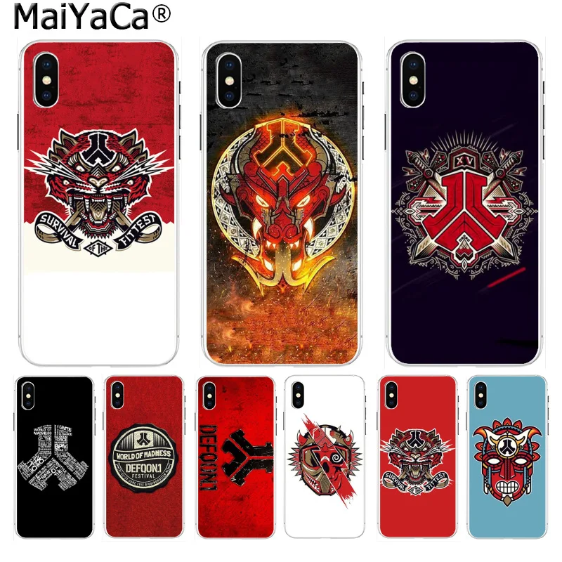 

MaiYaCa defqon 1 High Quality Classic High-end Phone Accessories for iphone 11 pro 8 7 66S Plus X 10 5S SE XR XS XS MAX