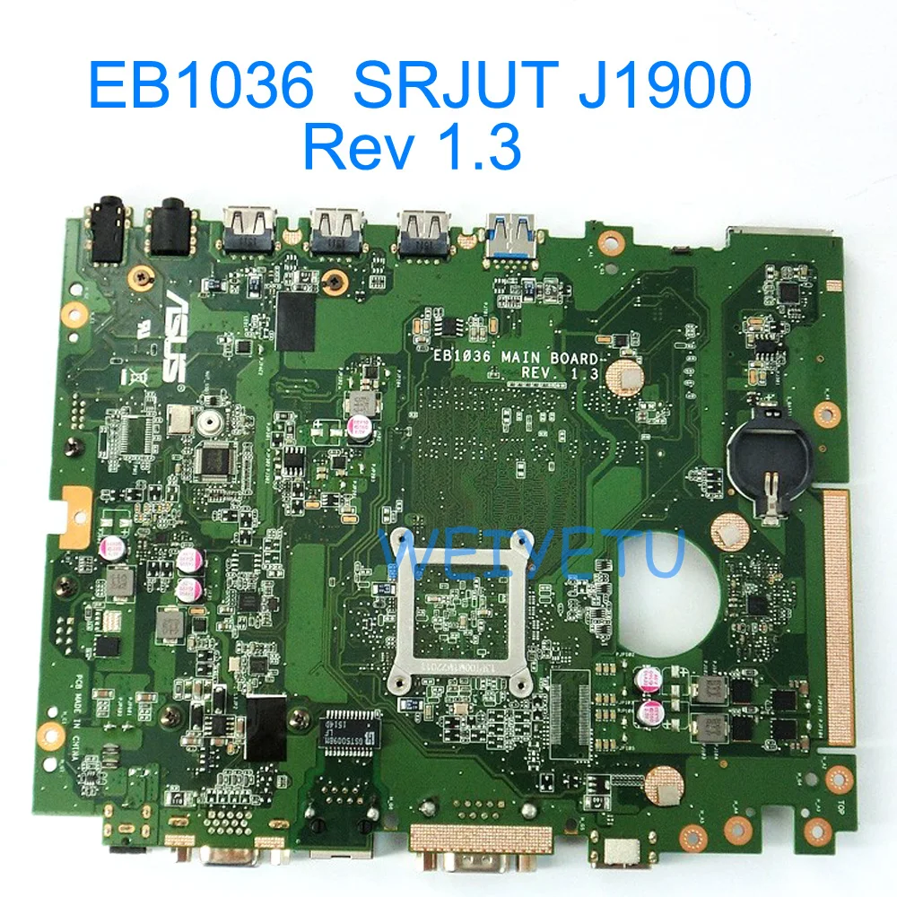 EB1036 MAIN_BD. _ J1900/AS 90PX0040-R01000 материнская плата для Asus EB103 ноутбука Rev 1 3 | Компьютеры и