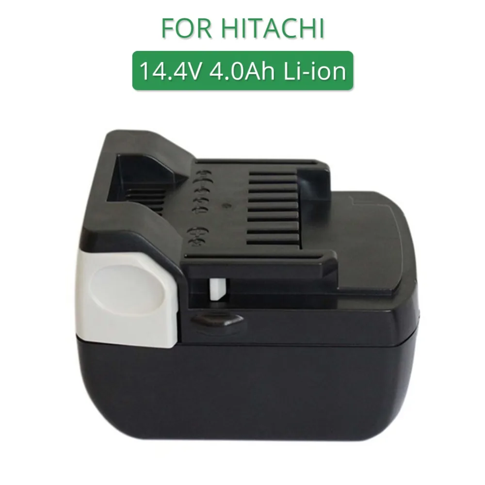 4000mAh 14,4 V литиевая аккумуляторная батарея для Hitachi BSL1430 14,4 v BSL1415 C14DSL CD14DSL CJ14DSL батарея для электроинструментов