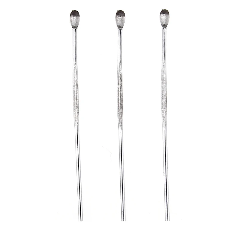 3Pcs/set Stainless Steel Ear Pick Wax Curette Remover Ear Scoop Spoon