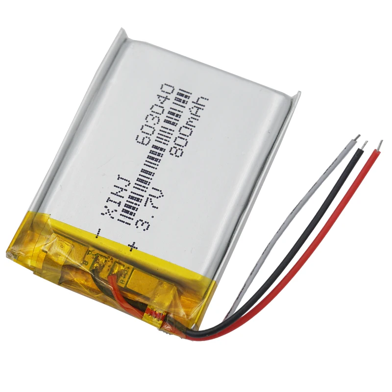 Bateria Li-po 603040 3.7v 800 Mah Fios Polímero Li-po Gps Câmera do Carro Pda Mid Ipod Dispositivo de Bluetooth Diodo Emissor de Luz - Image 3
