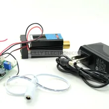 445 нм 450нм 500 мВт синий лазерный точечный модуль 12 В+ ttl+ вентилятор охлаждения-долгое время работы