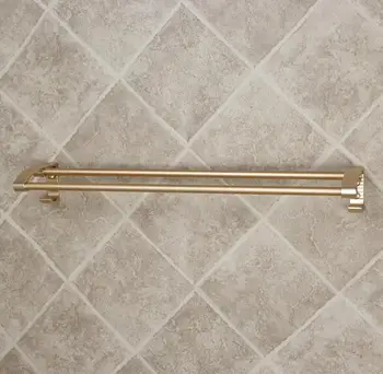 

Golden hook towel bar space aluminum bathroom towel rack