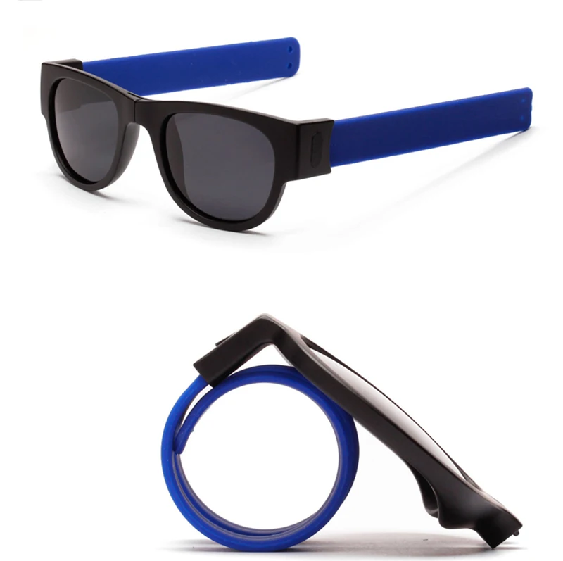 Slap складные солнцезащитные очки поляризационные женские Slappable мужские часы наручные складные оттенки Модные пляжные спортивные кольца солнцезащитные очки