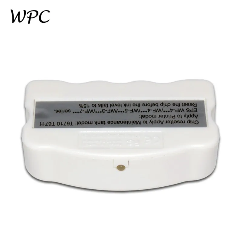 T671100 t6711 6711 отработанных чернил обломок resetter для Epson рабочей силы Pro WF-3520 WF-3540 WF-3620 WF-3640 WF-3010 WF-3530 принтер