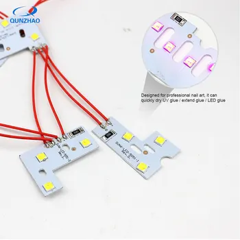 

Sun6 Lamp For Nails Dryer Replacement Light Board Replaceable Nail Bulbs Uv Led Varnish Gel Lamp For Replace Manicure Machine