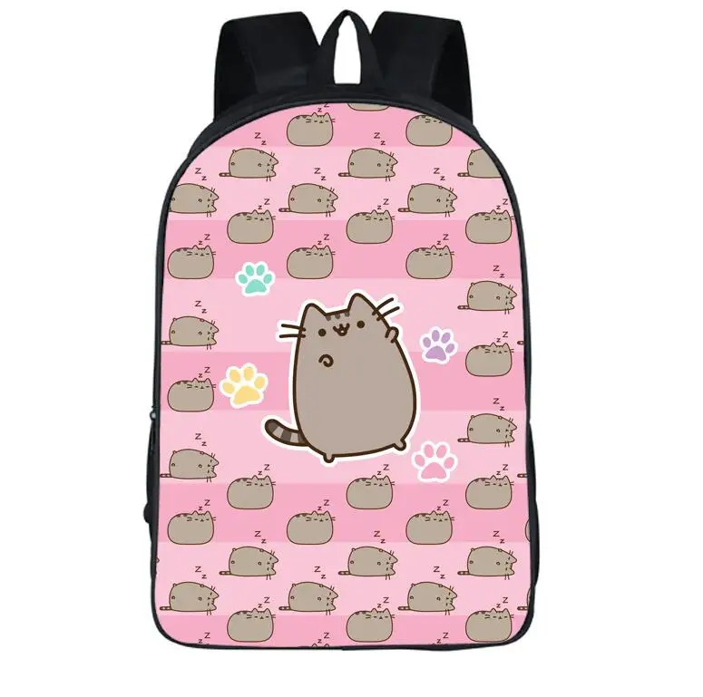 Kawaii котенок рюкзак с единорогом для девочек-подростков с мультяшным котом, детские школьные сумки, женский рюкзак для путешествий, Детская сумка для книг, лучший подарок - Цвет: picture color
