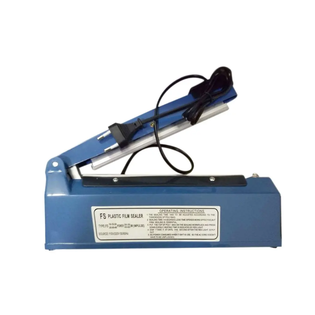 

Mini Sealing Machine Hand Pressure Heat Sealer Manual Packing Machine Tool For Plastic Film Closer Impulse Sealer
