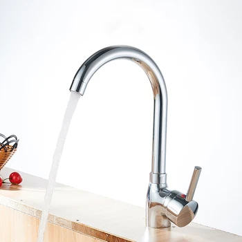 

Brass torneira cozinha kitchen faucets hot and cold water chrome basin sink square cozinha taps mixers BR-2069