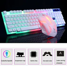 D280 английская игровая клавиатура с подсветкой, светодиодный RGB цветной клавишный колпачок, клавиатура с подсветкой геймера, похожая на механическое чувство YE2.22