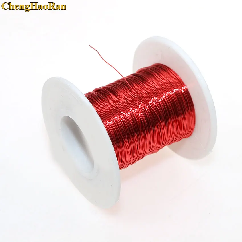 ChengHaoRan 0,3 мм * 50 м/100 м/катушка QA-1-155 эмалированная полиуретановая медная проволока эмалированная красная 0,3 мм 50 м 100 м ChengHaoRan 0,3 мм * 50 м/100 м/катушка QA-1-155 эмалированная полиуретановая медная проволока эмалированная красная 0,3 мм 50 м 100 м