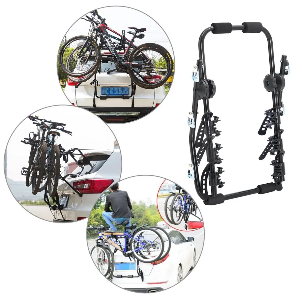 

Professional 3 Bike Mount Carrier For Car MTB Carrier Racks Car Frame Rear Cycling Bike Rack Holder For Travel Bicycle Accessory