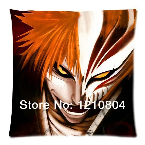 Japanese manga series Bleach Ichigo Kurosaki Zippered Pillow Cases