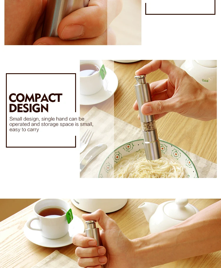 Title 9, Macinapepe 201 per pepe nero con macina in cera...