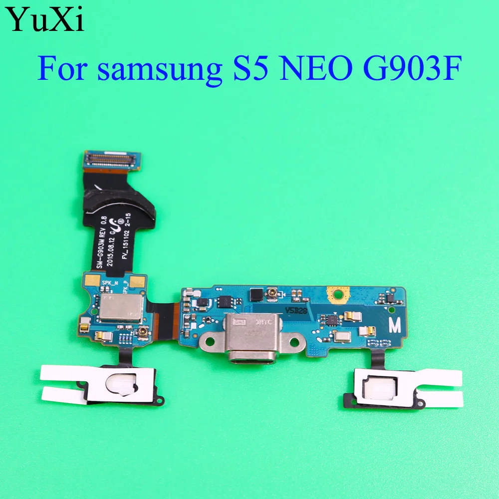 YuXi для Samsung Galaxy S5 Neo SM-G903F G903F USB зарядное устройство разъем порт зарядки гибкий