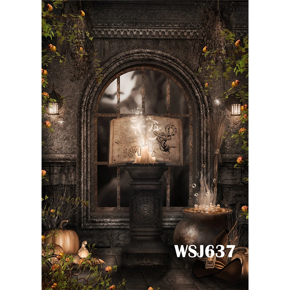 LB Vinyl 5X7FT Halloween Theme Backdrop Photography Props Studio Photo photography Background WSJ637 | Электроника
